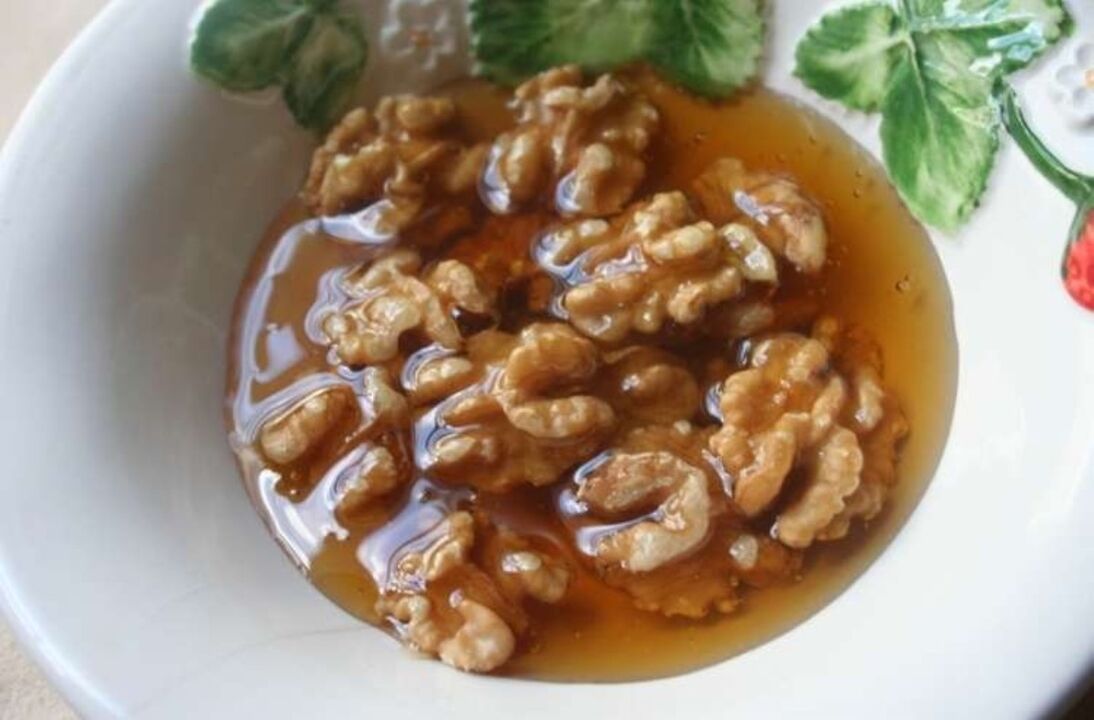 walnuts with honey to increase potency